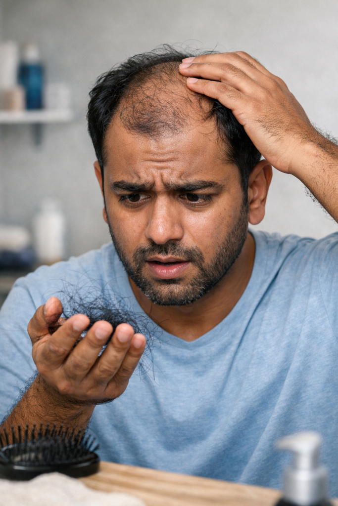 Why Faced Hair Fall Problem.